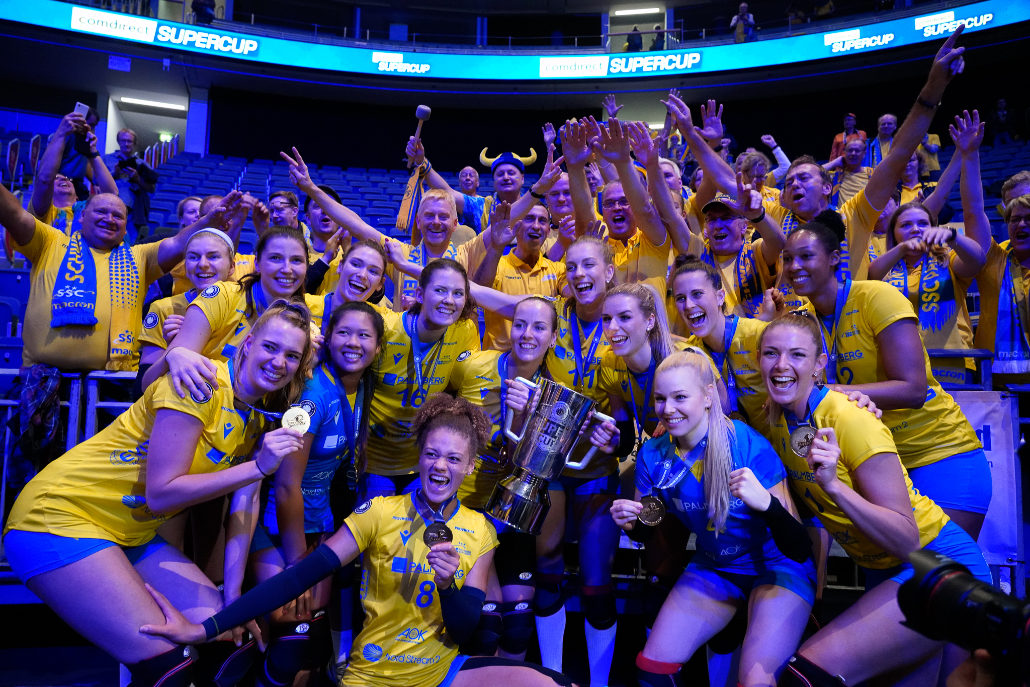 Supercup 2019 mit Fans