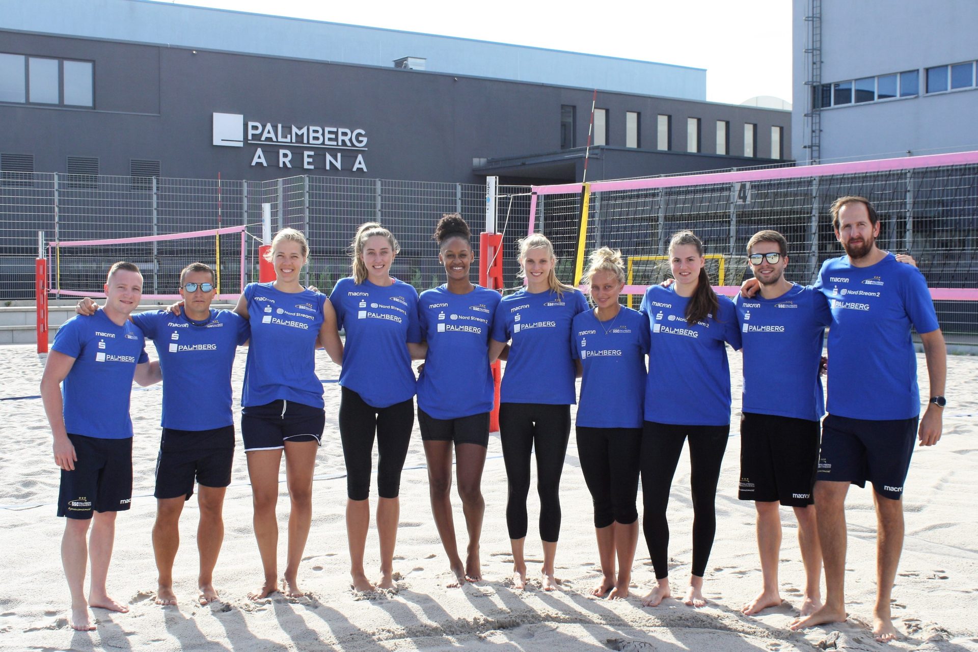 Trainingsauftakt im Sand Foto SSC