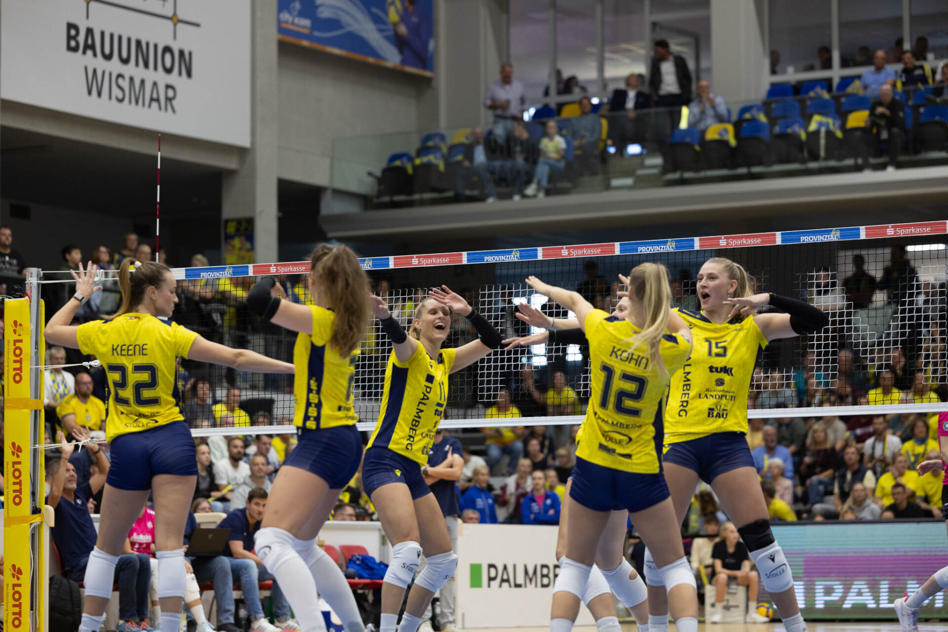 Gelungene Heimspielpremiere gegen den VCW