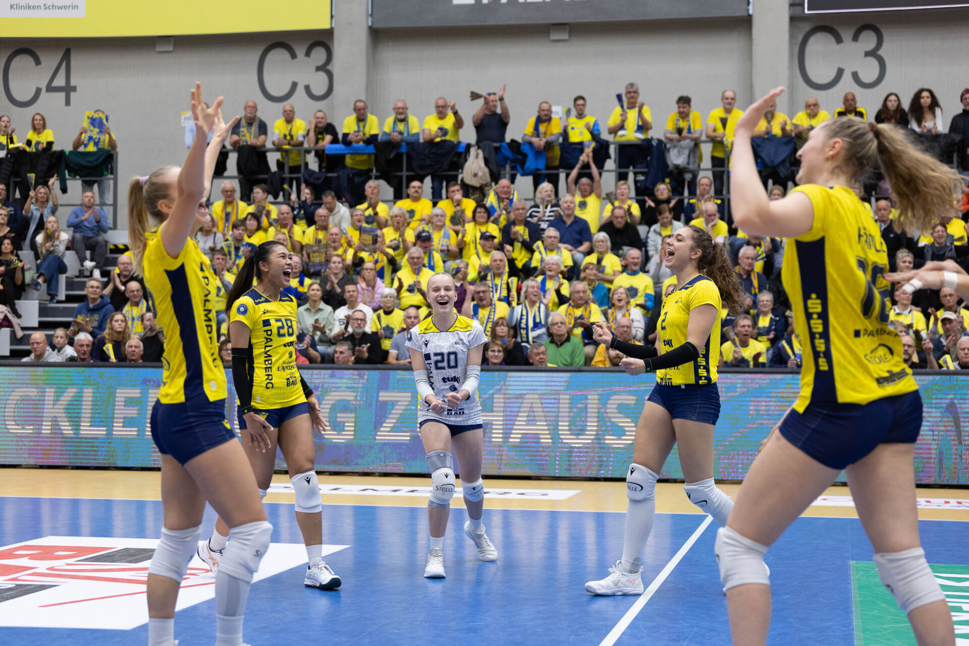 SSC Palmberg Schwerin startet Ticketverkauf für Stuttgart-Spiele