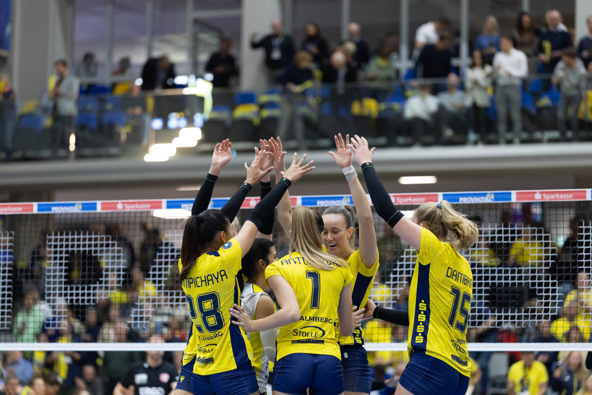 SSC Palmberg Schwerin besiegt SC Potsdam im Tiebreak