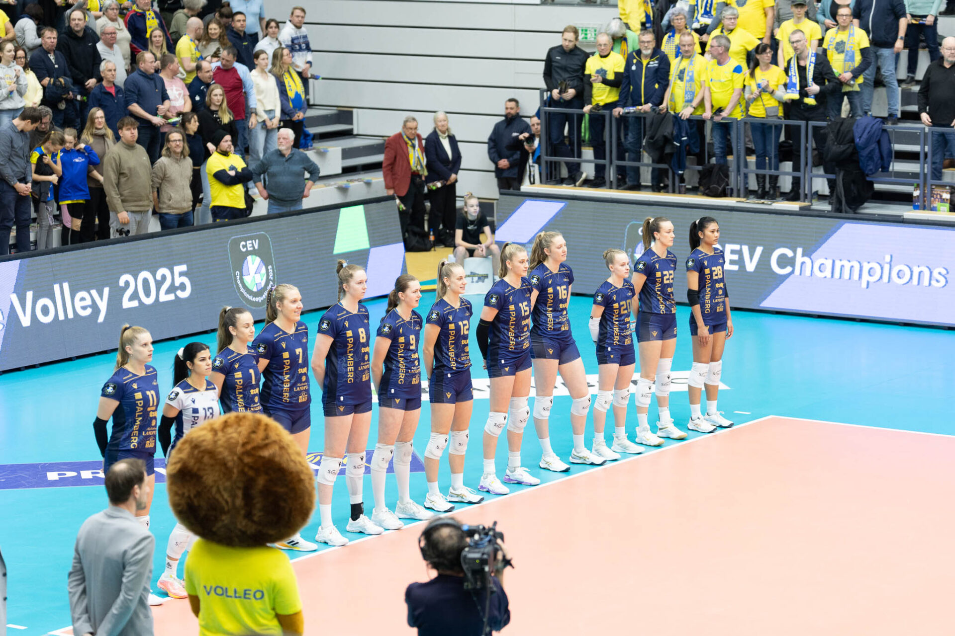 SSC Palmberg Schwerin empfängt Vero Volley Milano zum Champions-League-Highlight