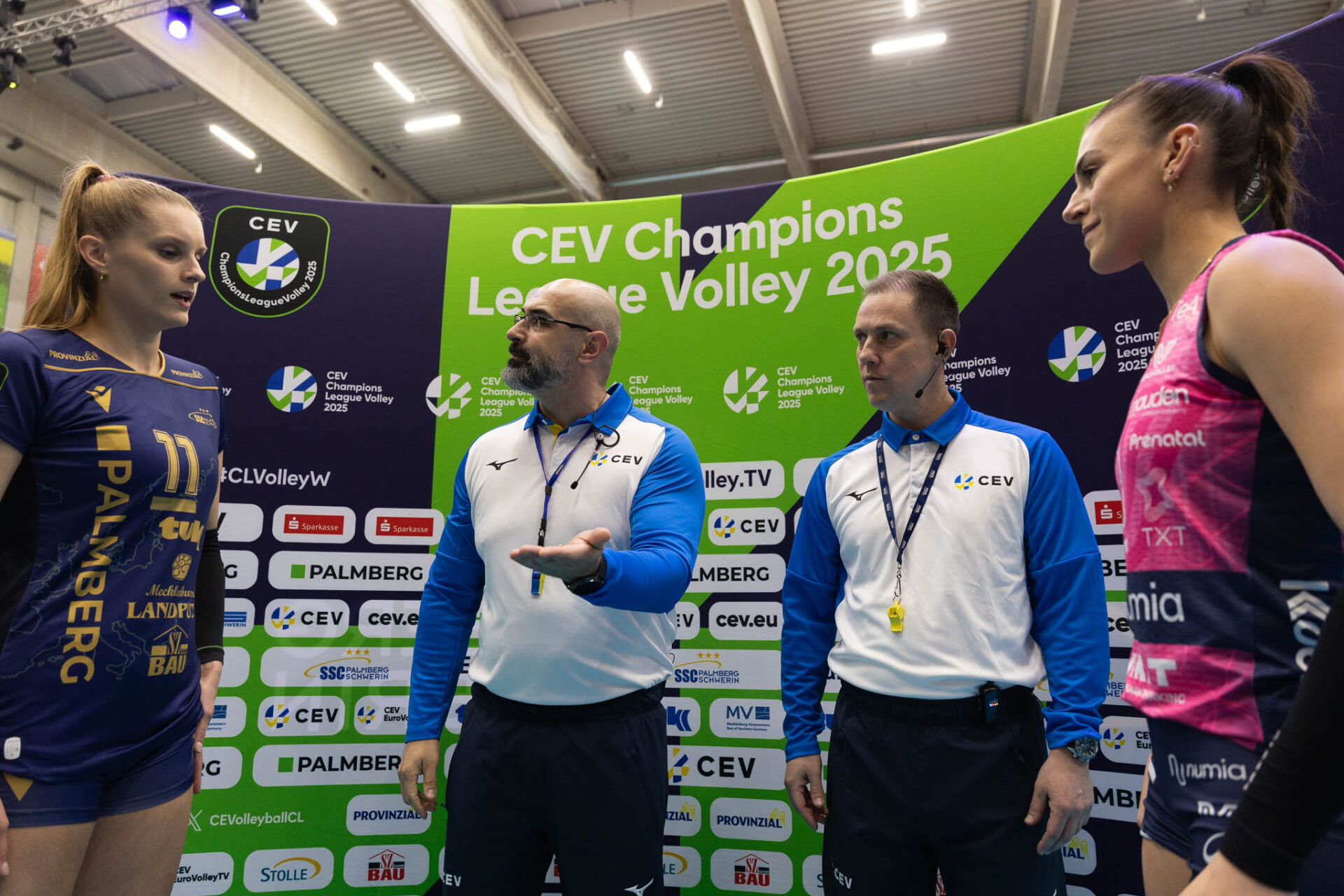 Italiens Top-Team Vero Volley lädt zum Champions-League Rückspiel