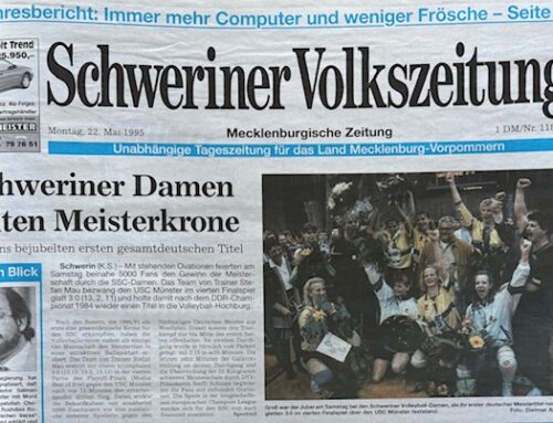 30 Jahre Meistertitel: Schweriner SC feiert Volleyball-Jubiläum