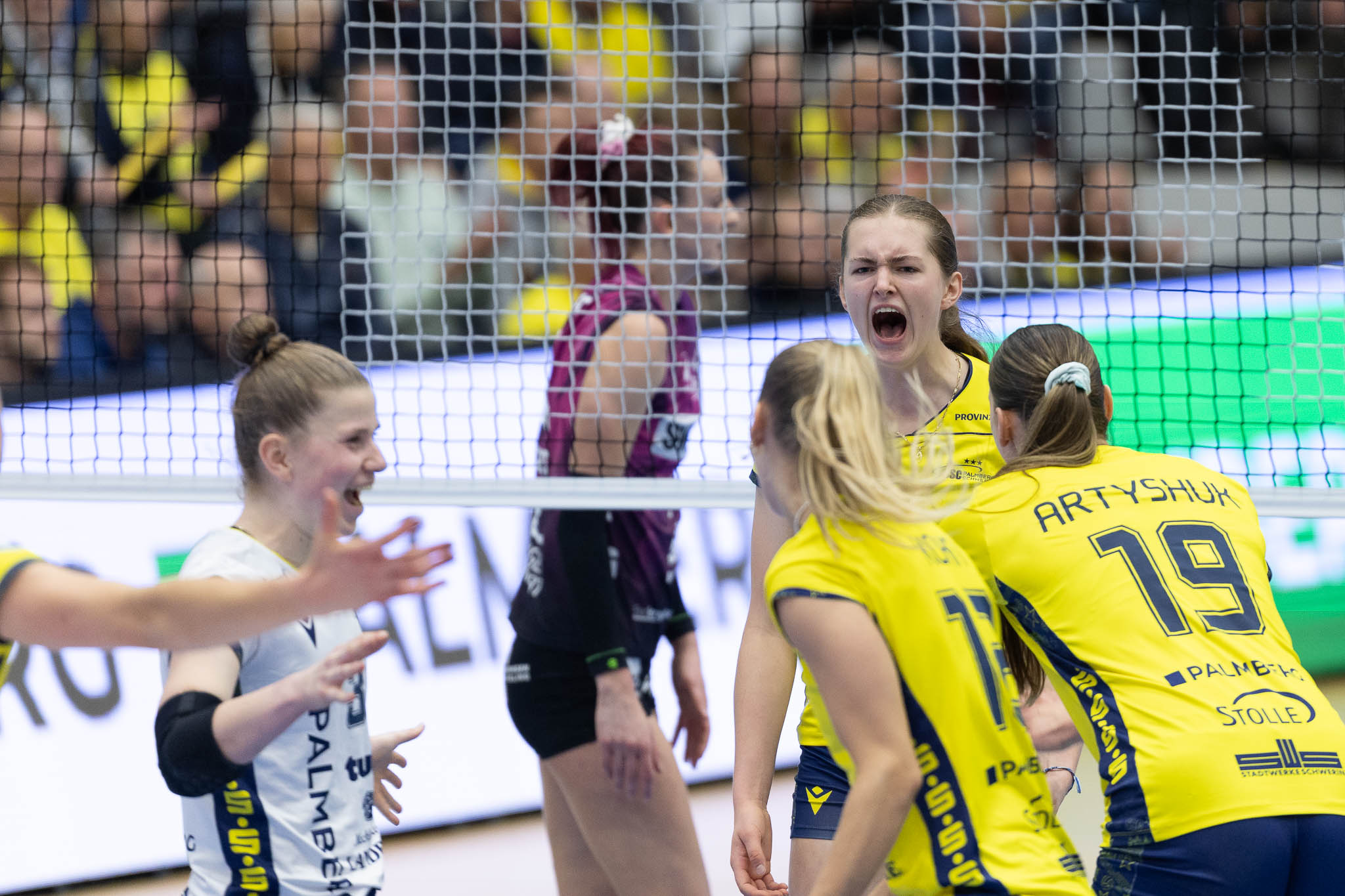 Schwerin gewinnt auch das dritte Heimspiel mit 3:0