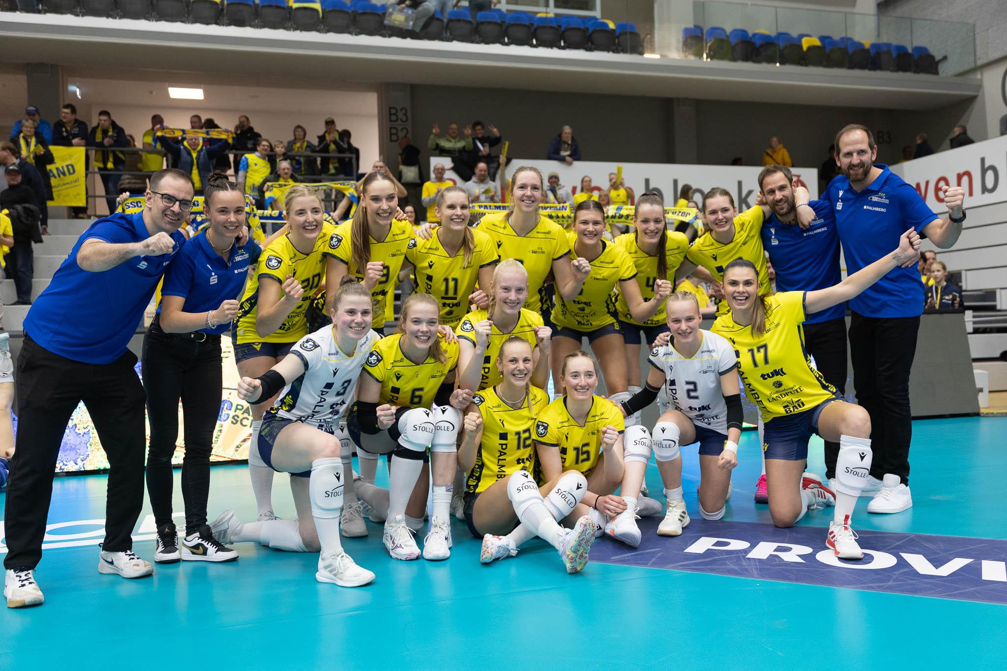 SSC Schwerin siegt zum Champions-League-Auftakt mit 3:1 gegen Paris