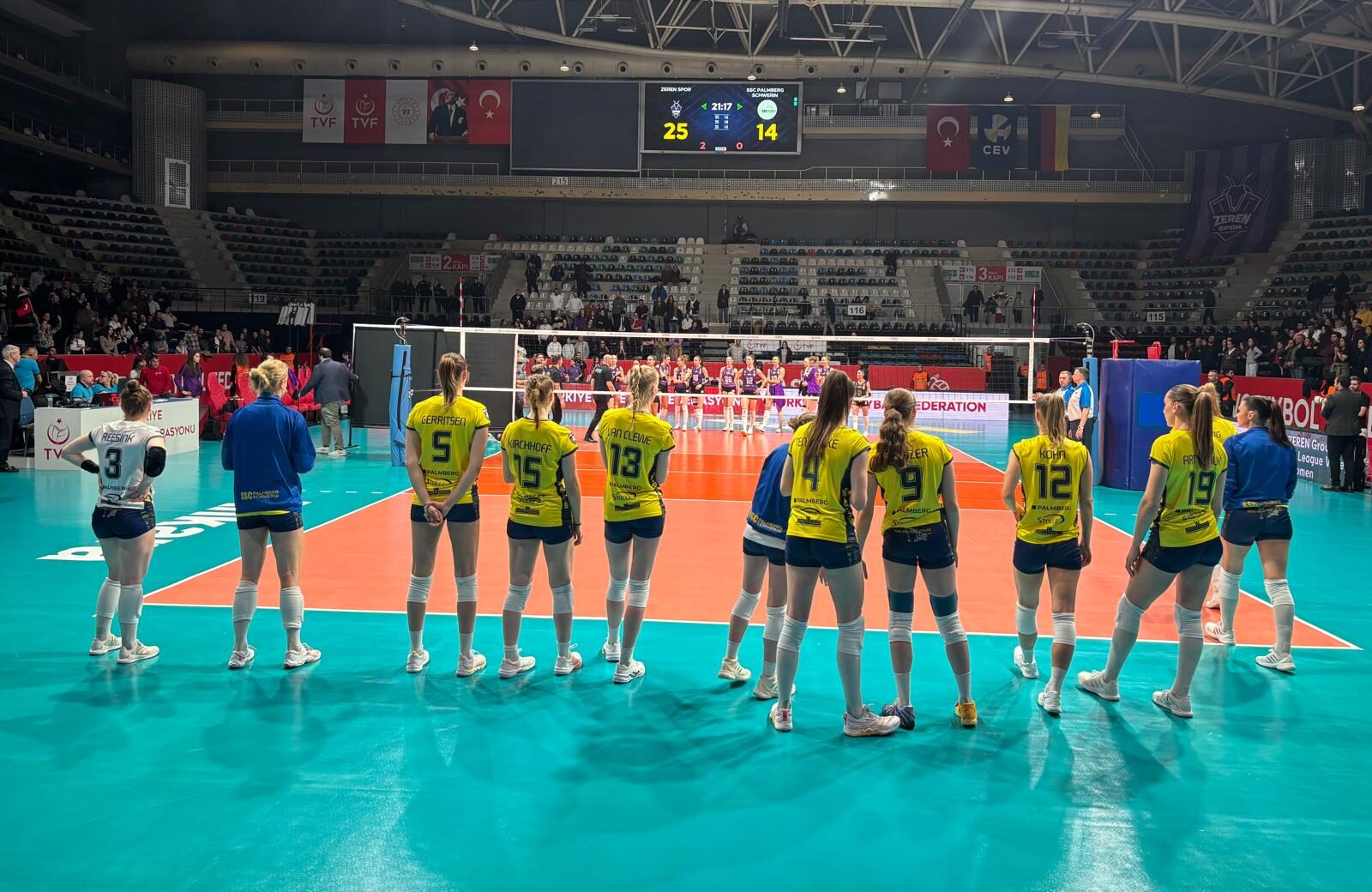 Ankara zu stark: Schwerin scheidet im Champions-League-Play-off aus