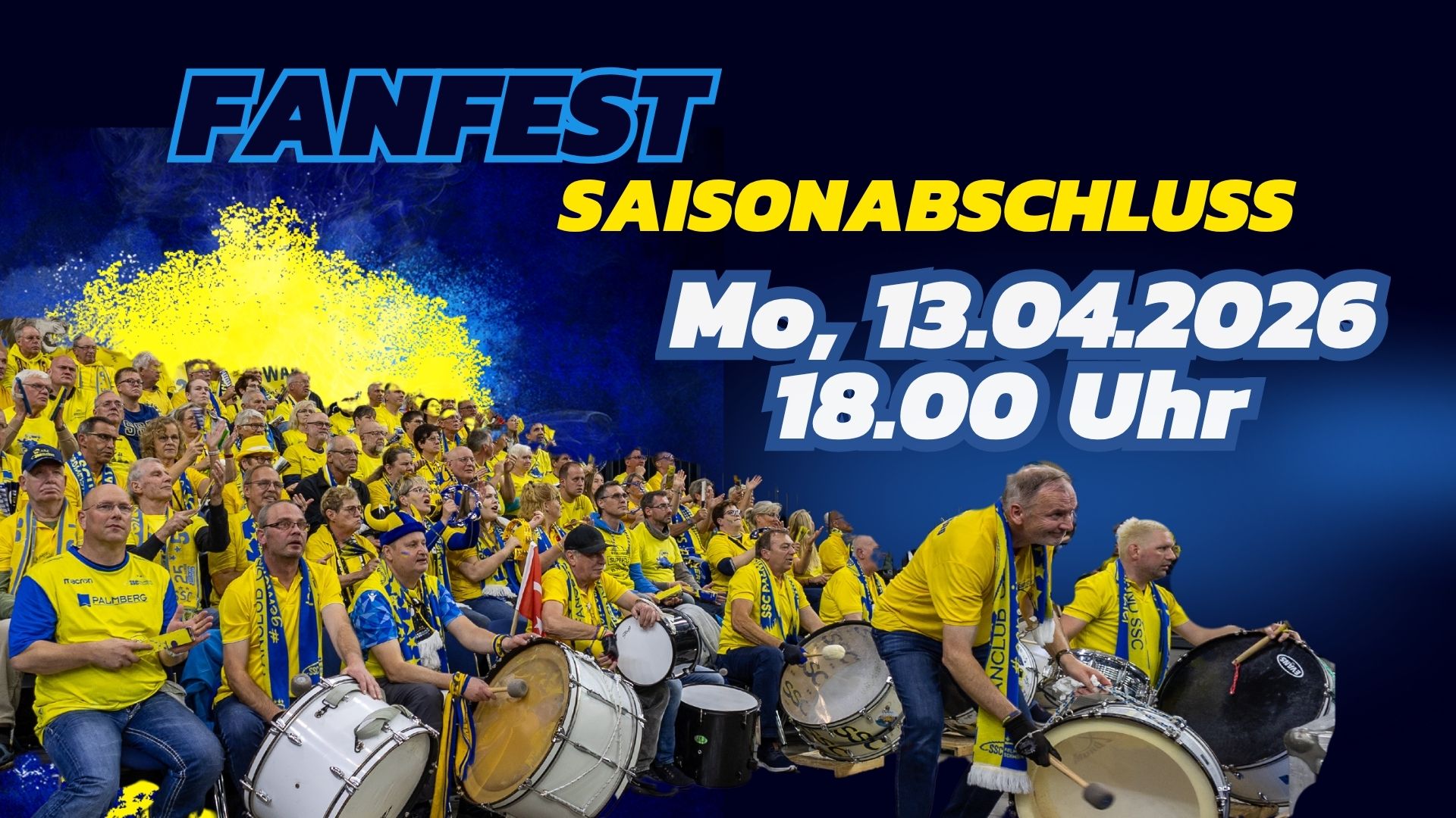 Saisonabschluss gemeinsam feiern: Einladung zum Fanfest