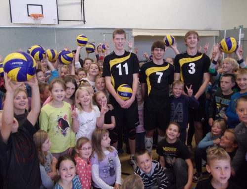 [NW] Schweriner SC Volleyball in Grundschule Lankow